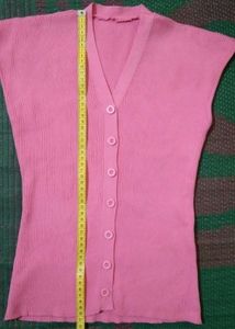 Pink Sleeveless Top