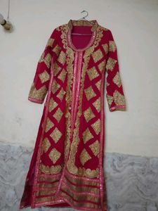 Kurta  Open Plazoo Dupatta