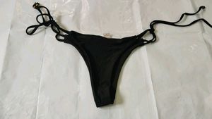 Black bikini bottom