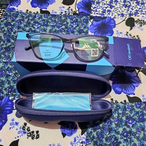 Lenskart Transparent Blue FullRim Cat Eye