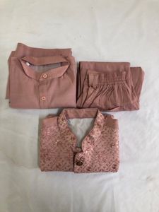 Peach Ethnic Wear Set(Boy’s)