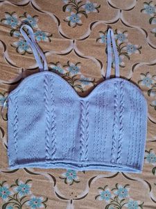 Cute Knit Crop Top