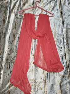 Rose Pink Solid Dupatta 💓