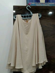 Flowy Beige Top