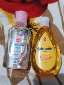 Gohnsons Baby Oil, Shampoo New