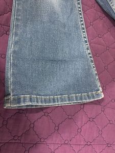 Distressed Flare Jeans