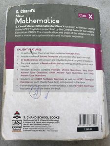 S. Chand&#39;s New Mathematics - Class X