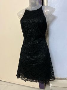 Pintrest Black Glitter Mini One Piece