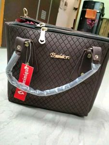 Attractive Women DARK Brown Handbag