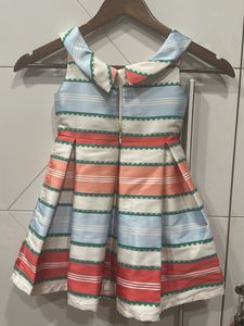 Cute Striped Girls Dress