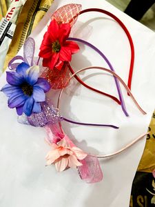 6pcs Multicolor Hairband Set For Kids Girls