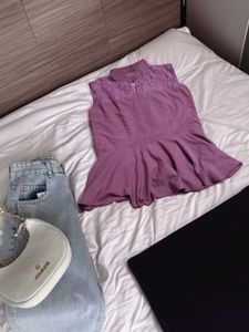 Lace net Party Wear Top