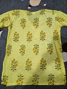 Floral Print Tunic Top