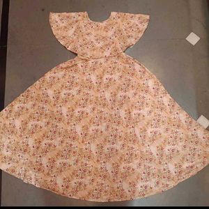 Cape Style Gown