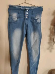 High Waist Denim Jeans
