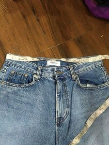 Wide Leg Denim Jeans