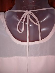 Ira Soleil Baby Pink Crop Top