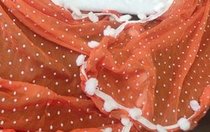 White Embroidered Dress Material