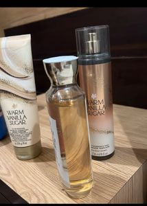 Bath &amp; Body Works Warm Vanilla Sugar Set