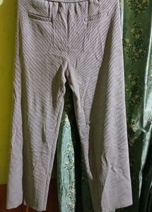 Corduroy Wide-Leg Trousers