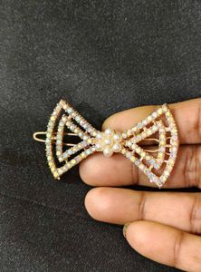 Sparkly Moon Hair Clip