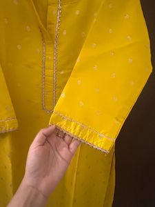 Yellow Dress Material