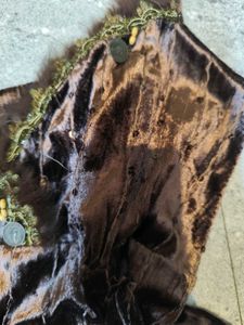 Brown Velvet Boho grunge fairy top