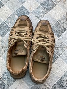 Brown Leather Hiking Shoe