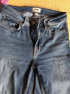 Dark Wash high Rise Denim Jeans