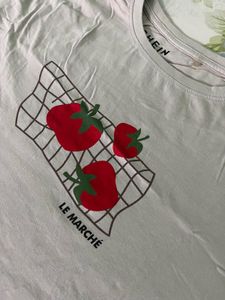 Cute Strawberry Graphic Tee