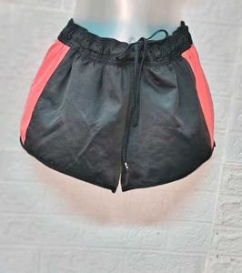 Black &amp; Pink Active Shorts