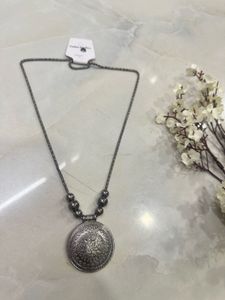 Oxidized necklace🤍🖤