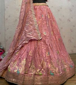 Beautiful Like Peach Lehenga Choli