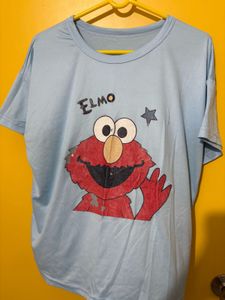 Elmo T-Shirt - Light Blue