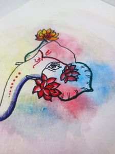 Lord Ganesha Painting