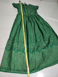 Max Brand Green Anarkali Kurti