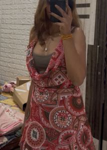 Boho Print Dress