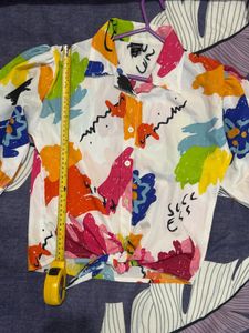 Colorful Button-Down Shirt
