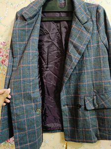 🇳🇿💫💓Stylish Plaid light purple Blazer