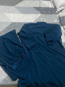 Embroidered Peacock Co Ord Set