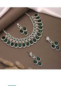 Emerald Green Jewelry Set