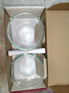 SET OF 2 GLASS BOWL 🥣