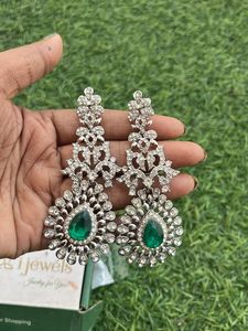 Stone earrings