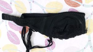 Black Net wired  Bra