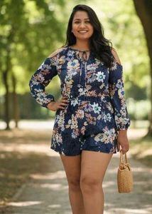 foral play suit
