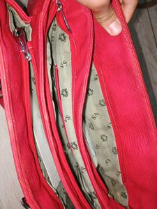 Red Plountit Shoulder Bag