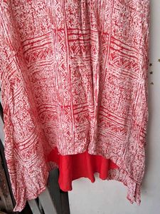 Red Embroidery Dress