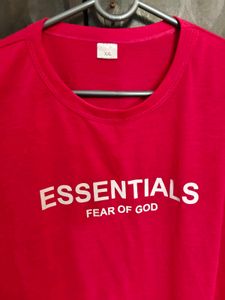 Cotton T-Shirt | Size XXL And Sling Bag