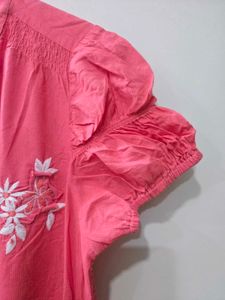 Cotton Embroidered Top