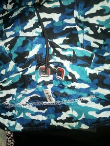Blue Cotton Cargo/ Armi Pant